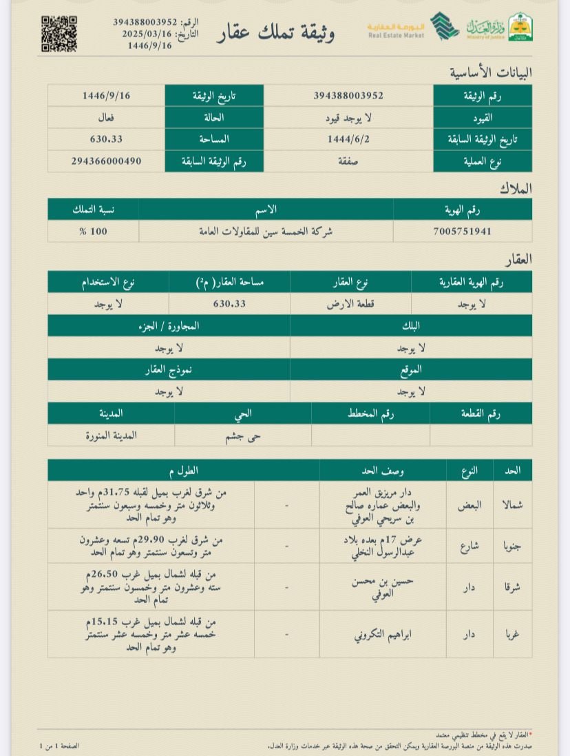 صورة العقار